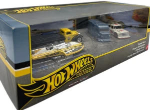 OUTLET Hot Wheels Premium - Diorama - Zestaw pojazdów Speed Waze Classic - HRT51