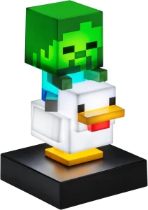Minecraft – Lampka Chicken Jockey 12 cm 80154