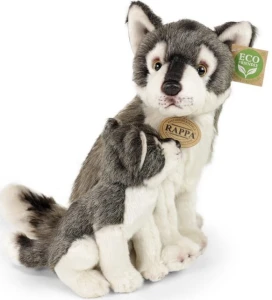 Rappa 320109 Maskotka Wilka z młodym 27 cm