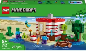 Klocki LEGO Minecraft 21275 Dom TNT w dżungli