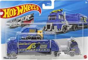 Hot Wheels Super Rigs – Ciężarówka Trash Basher BDW51 JDJ59