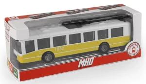 Rappa 260917 Trolejbus MHD żółty 16 cm