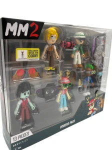 OUTLET Figurki Roblox Murder Mystery 2: Powers Pack Zestaw 6-pak + kod do gry - CRS0093 