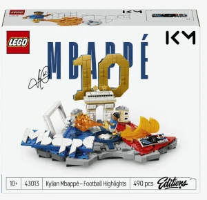 LEGO Editions 43013 Kylian  Mbappé - piłkarskie momenty 