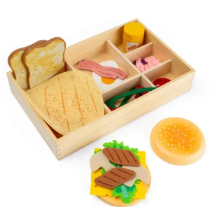 BigJigs 38010 Drewniany zestaw produktów Deli Set