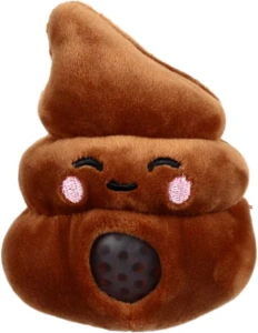 Puckator - Pluszowy gniotek 7,5 cm – Kupa TY1078