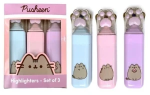 Pusheen - Zestaw 3 zakreślaczy STA401