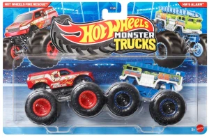 Hot Wheels – Zestaw 2 pojazdów - Fire Rescue & 5 Alarm - FYJ64 JLV86 