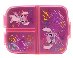 Stitch  - Lunchbox - Śniadaniówka z trzema osobnymi przegródkami  Angel 75170