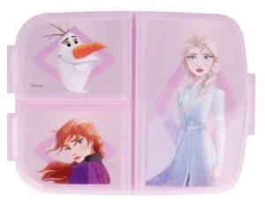 Kraina Lodu Frozen - Lunchbox - Śniadaniówka z trzema osobnymi przegródkami 51020