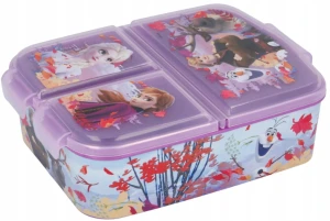 Kraina Lodu - Lunchbox - Śniadaniówka z trzema przegródkami 35020