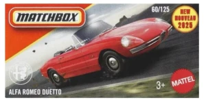 Matchbox - Alfa Romeo Duetto - DNK70 JBV43