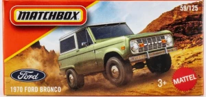 Matchbox - 1970 Ford Bronco - DNK70 JBV72