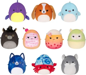 Squishmallows - Zestaw 10 maskotek Micromallows SQMM0184