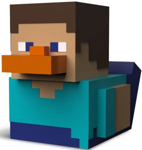 Tubbz - Kaczka kolekcjonerska - Minecraft: Steve NS5208 Mini