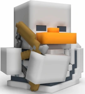 Tubbz - Kaczka kolekcjonerska - Minecraft: Szkielet NS5281 Pierwsza edycja