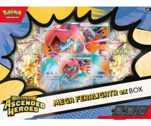 Pokemon TCG - Karty Pokemon Ascended Heroes Mega Feraligatr ex Box 32153