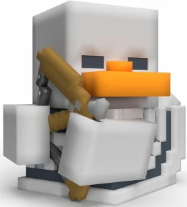 Tubbz - Kaczka kolekcjonerska - Minecraft: Szkielet NS5506 Boxed