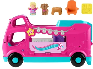 Fisher Price - Little People - Kamper Barbie światło + dźwięk - figurki HYR86