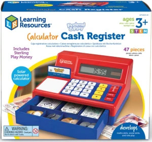 Learning Resources - Kasa fiskalna z kalkulatorem i funtami LSP2629