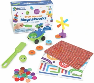 Learning Resources - Zestaw edukacyjny z magnesami - Magnetworks LER9468