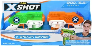 Zuru XShot Shotdouble Stealth Soaker Pistolet na wodę 2 szt - 01227