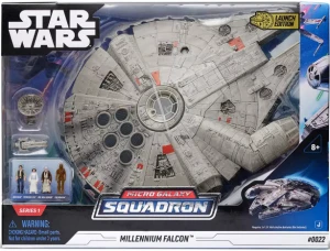 Star Wars - Sokół Millennium Micro Galaxy Squadron + figurki SWJ0332