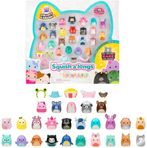 Squishmallows - Zestaw 25 Figurek Squish-a-longs  - SQAL0209