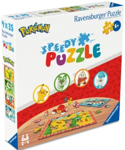 Ravensburger - Speedy Puzzle Pokemon 4x35 el. 12004179