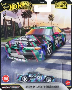 Hot Wheels - Premium - Boulevard - Nissan Skyline GT-R (R32) Pandem GJT68 JHW41