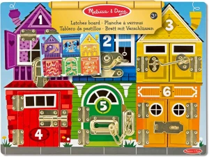 Melissa & Doug - Tablica manipulacyjna z zamkami 6073149