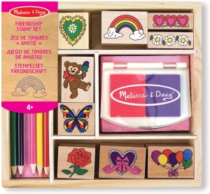 Melissa & Doug - Zestaw stempelków z kredkami - Przyjaźń 6074861