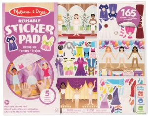 Melissa & Doug Naklejki Wielokrotnego Użytku Stroje -  04198
