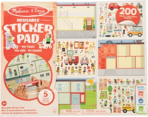 Melissa & Doug  Naklejki Wielokrotnego Użytku Miasto - 09114