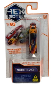 Hexbots Hexbug Nano Flash - Robaczek pomarańczowo- czarny 6071532 1143