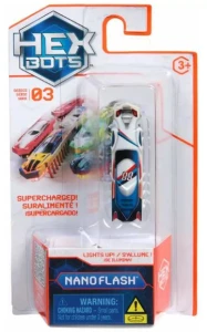 Hexbots Hexbug Nano Flash - Robaczek biało-niebieski 6071532 1141