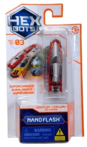 Hexbots Hexbug Nano Flash - Robaczek czerwono- szary 6071532 1142