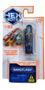 Hexbots Hexbug Nano Flash - Robaczek  czarno-niebieski 6071532 1144