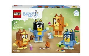 Klocki LEGO Bluey 11217 Rodzina Bluey z klocków