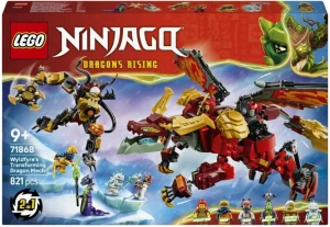 Klocki LEGO NINJAGO 71868 Transformujący Smoczy Mech Wyldfyre