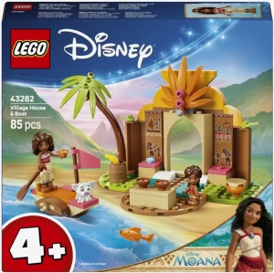 Klocki LEGO Disney 43282 Vaiana Wiejska chatka z łodzią