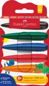 Faber-Castell – Kredki świecowe dla najmłodszych 6 kolorów 4091