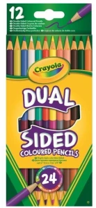 Crayola - Dwukolorowe kredki ołówkowe 12 sztuki 1007