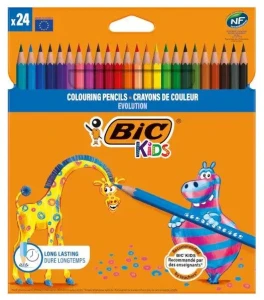 BIC – Kredki Kids Evolution – 24 kolory – 6421