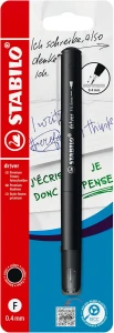 Stabilo - Cienkopis czarny dr!ver 0,4mm 4924