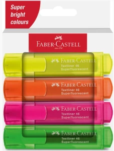 Faber-Castell – Zestaw zakreślaczy - 4 kolory 6442