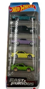 OUTLET Hot Wheels Zestaw 5 samochodzików Fast & Furious - JDR19