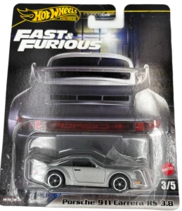 OUTLET Hot Wheels Fast & Furious Porsche 911 Carrera RS 3.8 - JBM03