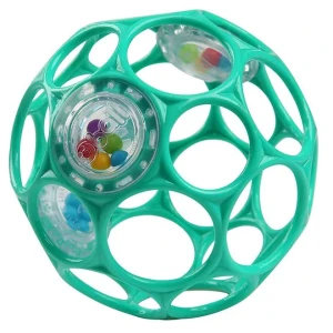 Oball 14869 Piłka zielona Grzechotka Rattle Easy Grip