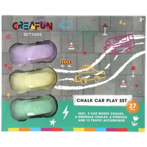 Creafun 56270 Zestaw kreda + szablony, znaki
